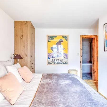 Cosy Flat Steps To Cable Car * Champéry