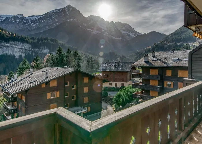 Cosy Flat Steps To Cable Car * Champéry