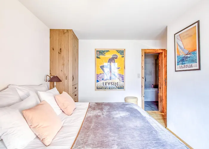 Cosy Flat Steps To Cable Car * Champéry